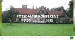 Desktop Screenshot of potsdamer-konferenz.de